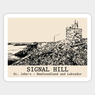 Signal Hill - St. John's NL Magnet